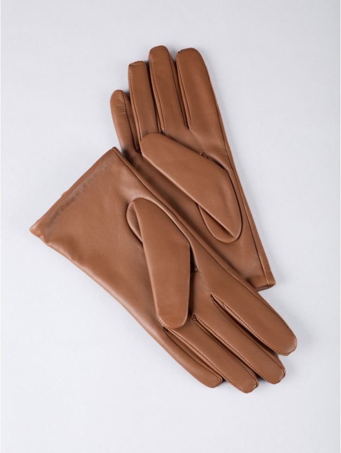 Becky cork leather gloves, detail — OX & ARMOR